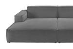 Sofa SAMU Big Sofa Feincord Anthrazit