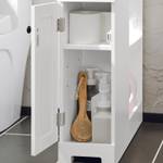 Armoire Toilettes BZR106-W Blanc - Bois manufacturé - 20 x 70 x 65 cm