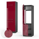 Armoire pour frigo Fame-Line 35569 Anthracite - Bordeaux brillant