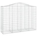 Panier de gabion 3017642-5 (lot de 11) Argenté - Métal - 50 x 160 x 200 cm