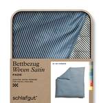 Bettbezug Woven Fade Satin Grau - 200 x 200 cm