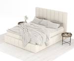 Boxspringbett Moretti Ecru - Breite: 200 cm