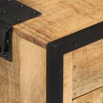Rustikaler Holz-Nachttisch
