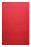 Handweb-Teppich Nizza Rot - Naturfaser - Textil - 200 x 1 x 290 cm