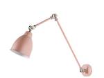 Wandlampen MISSISSIPPI Pink - Silber - Anzahl Teile im Set: 1