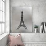 Paris Silber Wandbilder Eifellthurm