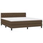 Boxspringbett 3017265-24 Dunkelbraun - Breite: 160 cm