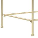 Beistelltisch D968 Gold - Metall - 34 x 73 x 87 cm