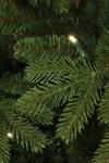 Weihnachtsbaum mit LED Brampton Grün - Kunststoff - 86 x 120 x 86 cm