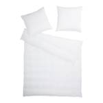 housse de duvet SATIN-SEERSUCKER Blanc - 240 x 240 cm