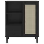 Highboard DE7231 Schwarz