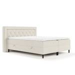 Boxspringbett Avani mit Latex-Topper Beige - Breite: 140 cm