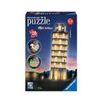 216 3D Pisa bei LED Nacht mit Puzzle