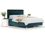 Boxspringbett Laguno Türkis - Breite: 200 cm