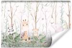 Papier Peint ANIMAUX Sauvages Plantes 405 x 270 x 270 cm