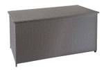 Poly-Rattan Kissenbox D88 950l Grau - Metall - Kunststoff - Polyrattan - 160 x 80 x 94 cm