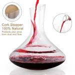 Glas Karaffe mit 1.8 Liter für Rotwein Glas - 13 x 57 x 9 cm