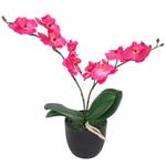 Plante artificielle 294041 Rouge - 10 x 30 x 10 cm