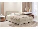 Boxspringbett Piaf Beige - Breite: 186 cm - H4