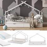 Lit cabane Design 36826 Blanc