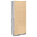 Kleiderschrank 298537-6 Hellgrau - Breite: 80 cm