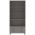 Highboard DE7394 Grau - Massivholz - 35 x 180 x 85 cm