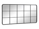 Wandspiegel SCIARA Schwarz - Metall - 3 x 140 x 60 cm