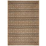 Tapis de salon moderne en jute MARIANO 80 x 150 cm