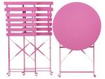 Set de bistrot FIORI Rose foncé