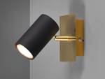 LED Wandstrahler Spot dimmbar Schwarz Schwarz - Gold