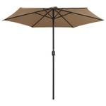 Parasol 3001273 Gris - Métal - Textile - 270 x 246 x 270 cm