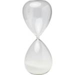 Sanduhr Timer 240Min Weiß - Glas - 18 x 45 x 18 cm