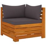 Garten-Lounge-Set (7-teilig) 3087323 Grau - Massivholz - Holzart/Dekor - 68 x 30 x 68 cm