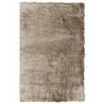 Tapis shaggy doux et coloré GOSSIP Marron foncé - 120 x 180 cm