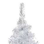 Sapin de noël artificiel Gris - Argenté - Blanc - 75 x 150 x 75 cm