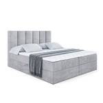 Boxspringbett BOXI1 Grau - Breite: 140 cm - H3