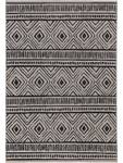 Outdoor Teppich Diego Schwarz - Textil - 200 x 1 x 290 cm