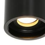 DownLight monté en surface Pelite Plexiglas / Fer - 1 ampoule - Noir