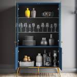 Vitrinenschrank ARICIA Marineblau