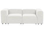 2-Sitzer Sofa FALSTERBO Cremeweiß - Weiß - Naturfaser