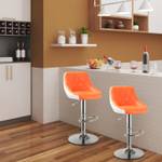 Barhocker Giovanni (2er Set) Orange