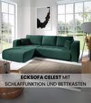 Ecksofa CELEST Grün