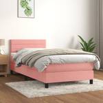 Boxspringbett 3017290-13 Pink - 90 x 193 cm