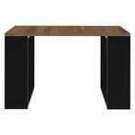 Table basse ML-DESIGN Set Noir - Marron châtaignier