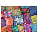 Puzzle Indische Kissen 1000 Teile Papier - 26 x 6 x 36 cm