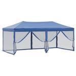 Partyzelt 3013595 Blau - 292 x 244 x 572 cm