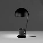 Lampe de table en acier noir Noir - Métal - 20 x 40 x 20 cm