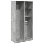 Kleiderschrank 298537-4 Beton Dekor - Breite: 100 cm