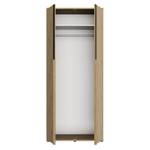 Dressing 2 portes L100 Marron - Bois manufacturé - 100 x 235 x 61 cm