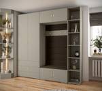 Garderobe Inova 2 Z10 Braun - Gold - Grau - Gold